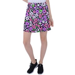 Flowers Floral Pattern Digital Texture Beautiful Tennis Skirt