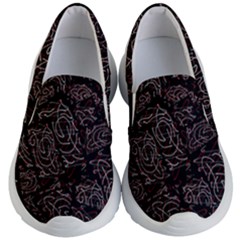 Fusionvibrance Abstract Design Kids Lightweight Slip Ons by dflcprintsclothing