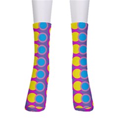  Crew Socks Circle Design by VIBRANT