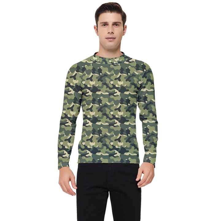 Camouflage pattern Men s Long Sleeve Rash Guard