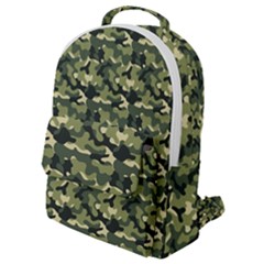 Camouflage Pattern Flap Pocket Backpack (small) by goljakoff