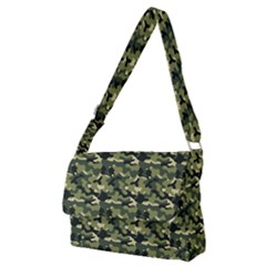 Camouflage Pattern Full Print Messenger Bag (m)