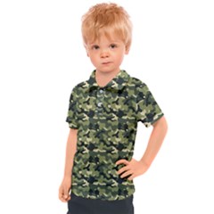 Camouflage Pattern Kids  Polo T-shirt