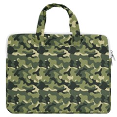 Camouflage Pattern Macbook Pro 13  Double Pocket Laptop Bag
