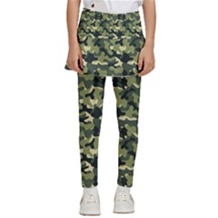 Camouflage Pattern Kids  Skirted Pants