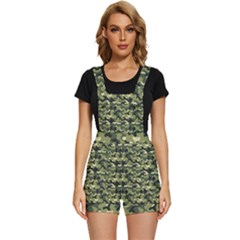 Camouflage Pattern Short Overalls
