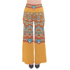 Mandala Orange So Vintage Palazzo Pants