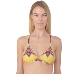 Mandala Sun Reversible Tri Bikini Top