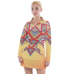 Mandala Sun Women s Long Sleeve Casual Dress by goljakoff