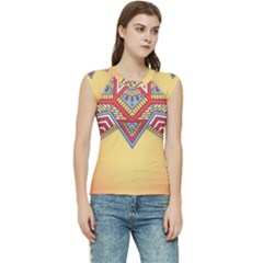 Mandala Sun Women s Raglan Cap Sleeve T-shirt