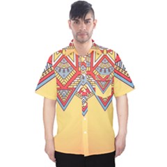 Mandala Sun Men s Hawaii Shirt