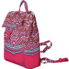 Mandala Red Buckle Everyday Backpack