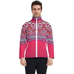 Mandala Red Men s Bomber Jacket