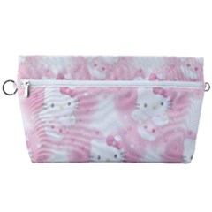 Hello Kitty Pattern, Hello Kitty, Child, White, Cat, Pink, Animal Handbag Organizer by nateshop