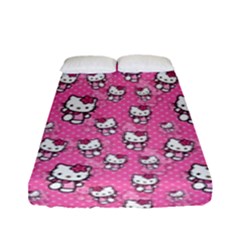 Hello Kitty Pattern, Hello Kitty, Child Fitted Sheet (full/ Double Size) by nateshop