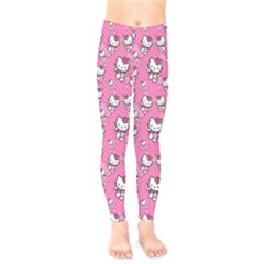 Hello Kitty Pattern, Hello Kitty, Child Kids  Leggings by nateshop