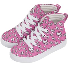 Hello Kitty Pattern, Hello Kitty, Child Kids  Hi-top Skate Sneakers by nateshop