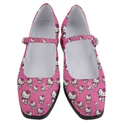 Hello Kitty Pattern, Hello Kitty, Child Women s Mary Jane Shoes by nateshop