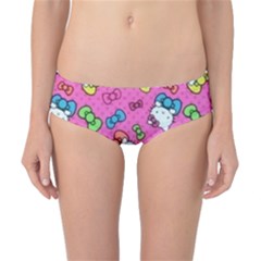 Hello Kitty, Cute, Pattern Classic Bikini Bottoms