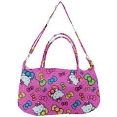 Hello Kitty, Cute, Pattern Removable Strap Handbag by nateshop