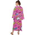 Hello Kitty, Cute, Pattern Maxi Kimono View2