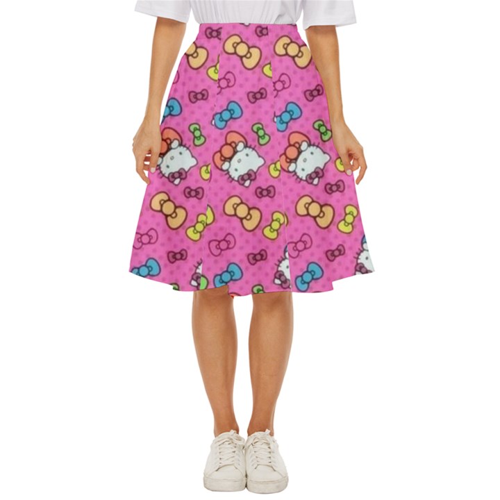 Hello Kitty, Cute, Pattern Classic Short Skirt