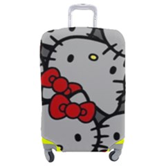 Hello Kitty, Pattern, Red Luggage Cover (medium) by nateshop