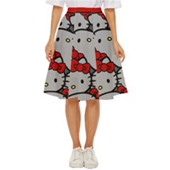 Hello Kitty, Pattern, Red Classic Short Skirt by nateshop