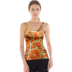 Oranges Patterns Tropical Fruits, Citrus Fruits Women s Basic Tank Top