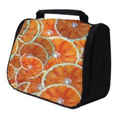 Oranges Patterns Tropical Fruits, Citrus Fruits Full Print Travel Pouch (small) by nateshop