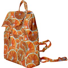 Oranges Patterns Tropical Fruits, Citrus Fruits Buckle Everyday Backpack by nateshop