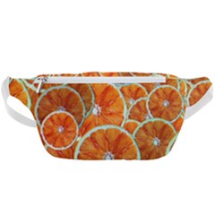Oranges Patterns Tropical Fruits, Citrus Fruits Waist Bag  by nateshop