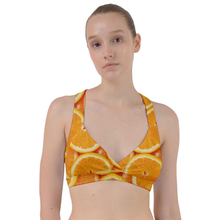 Oranges Textures, Close-up, Tropical Fruits, Citrus Fruits, Fruits Sweetheart Sports Bra