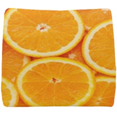 Oranges Textures, Close-up, Tropical Fruits, Citrus Fruits, Fruits Seat Cushion by nateshop