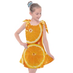 Oranges Textures, Close-up, Tropical Fruits, Citrus Fruits, Fruits Kids  Tie Up Tunic Dress