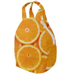 Oranges Textures, Close-up, Tropical Fruits, Citrus Fruits, Fruits Travel Backpack