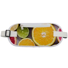 Oranges, Grapefruits, Lemons, Limes, Fruits Rounded Waist Pouch