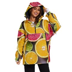 Oranges, Grapefruits, Lemons, Limes, Fruits Women s Ski And Snowboard Waterproof Breathable Jacket
