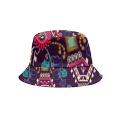 Pattern, Ornament, Motif, Colorful Bucket Hat (kids)