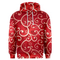 Patterns, Corazones, Texture, Red, Men s Overhead Hoodie by nateshop