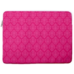 Pink Pattern, Abstract, Background, Bright, Desenho 17  Vertical Laptop Sleeve Case With Pocket