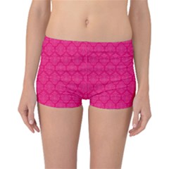 Pink Pattern, Abstract, Background, Bright, Desenho Boyleg Bikini Bottoms