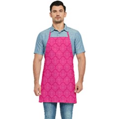 Pink Pattern, Abstract, Background, Bright, Desenho Kitchen Apron