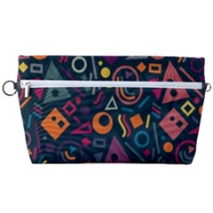Random, Abstract, Forma, Cube, Triangle, Creative Handbag Organizer