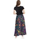 Random, Abstract, Forma, Cube, Triangle, Creative Maxi Chiffon Skirt View2