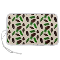 Spruce Sample Christmas Tree Branches Seamless Digital Texture Forest Nature Pattern Pen Storage Case (s)