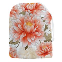 Flowers Plants Sample Design Rose Garden Flower Decoration Love Romance Bouquet Drawstring Pouch (3xl)