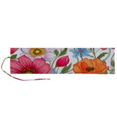 Flowers Plants Bouquets Decor Flower Decoration Garden Flower Shop Scent Romance Wallpaper Nature Roll Up Canvas Pencil Holder (l)