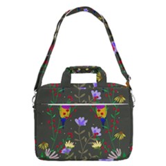 Bird Flower Plant Nature Macbook Pro 15  Shoulder Laptop Bag