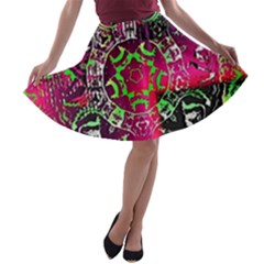 My Name Is Not Donna A-line Skater Skirt by MRNStudios